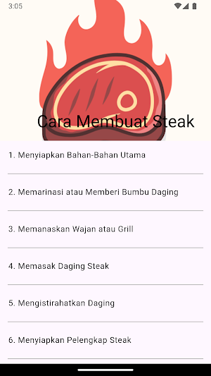 Cames - Cara Membuat Steak Screenshot 0