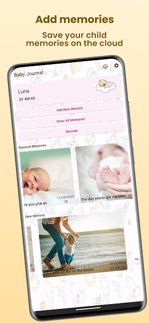 Baby journal Screenshot 0