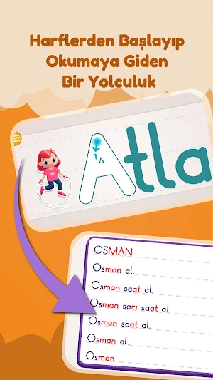 Harfleri & Okumayı Öğreniyorum Screenshot 2