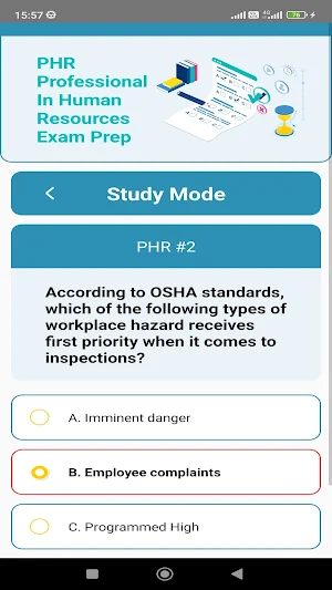 PHR Human Resources Exam Prep Screenshot 2