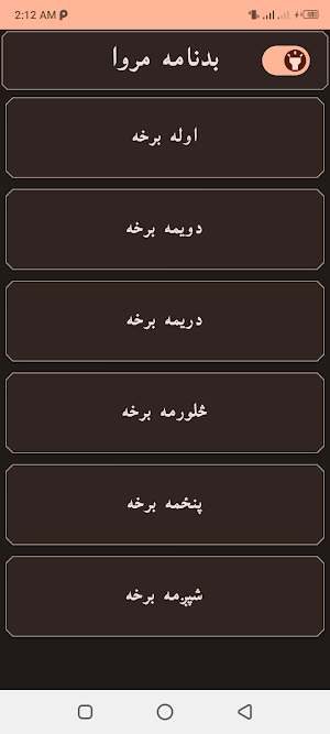 Badnama Marwa Pashto novel Screenshot 1