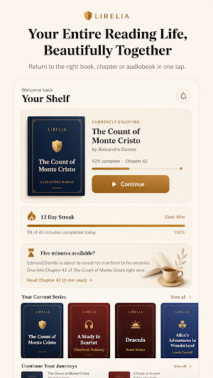 Lirelia: Ebook & Audio Reader Screenshot 0