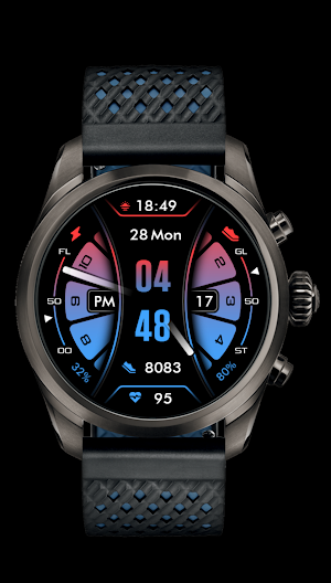Colorful - Hybrid | Watch face Screenshot 2
