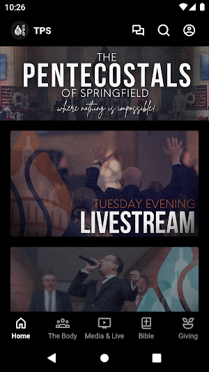 The Pentecostals of Spfld Screenshot 0