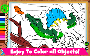 Coloring Dinosaurs For Kids Screenshot 3