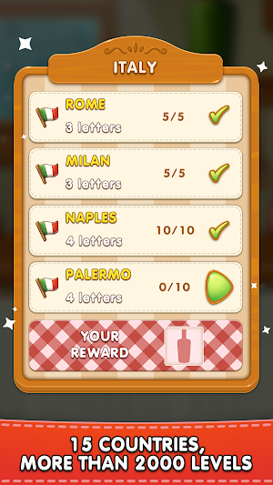 Word Pizza - Word Games Puzzles Screenshot 3