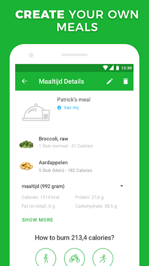 Calorie, Carb & Fat Counter Screenshot 2