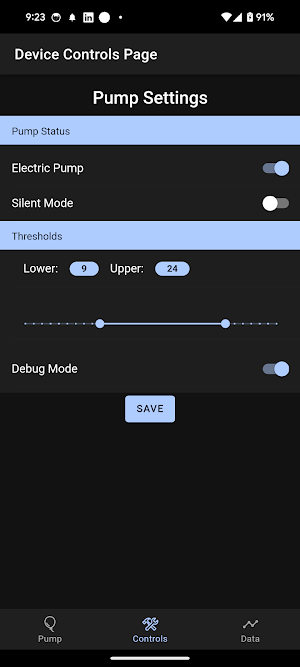 Hybrid Pump Companion Screenshot 1