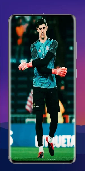 Thibaut Courtois 4K Wallpaper Screenshot 0
