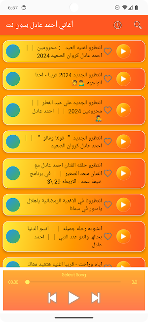 أغاني أحمد عادل بدون نت Screenshot 3