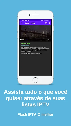 Flash IPTV Cast Player: TV online Entertainment Screenshot 3