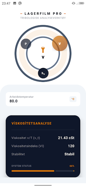 LagerFilm – Trykk & Viscositet Screenshot 3