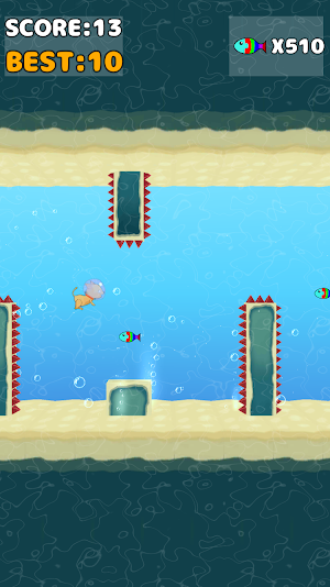 Swimming Cat Screenshot 3