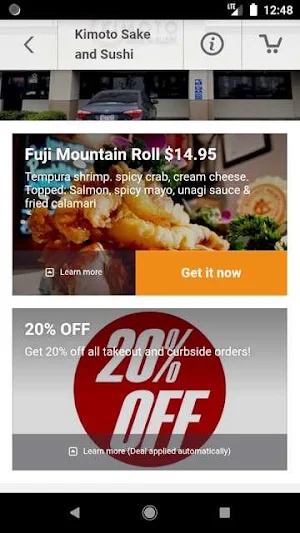 Kimoto Sake and Sushi Screenshot 2