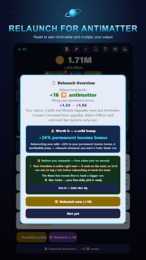 Idle Space Station Tycoon Game Screenshot 3