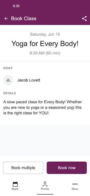 Yoga Off Broadway Screenshot 2