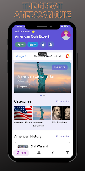 The Great American Quiz Screenshot 0