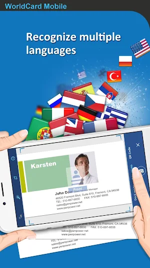 WorldCard Mobile Screenshot 1