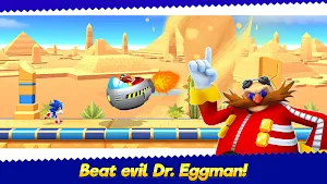 Sonic Runners Adventure - Fast Action Platformer Screenshot 2