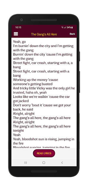 Skidrow Lyrics & Wallpapers Screenshot 3