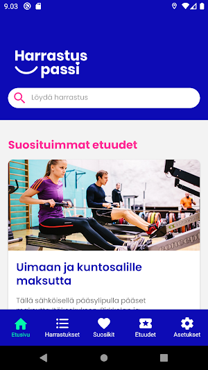 Harrastuspassi Screenshot 0