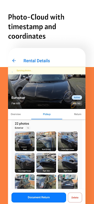 Snap&Drive - Rental Car Photos Screenshot 2
