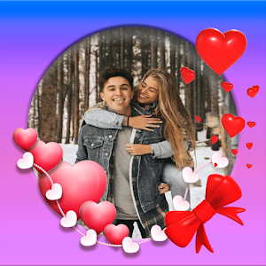 Romantic Love Photo Frame Screenshot 1