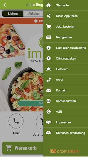 Imren Burger und Pizza Screenshot 2