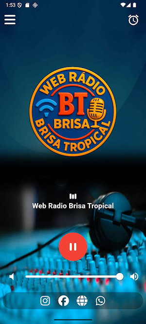 Web Radio Brisa Tropical Screenshot 0