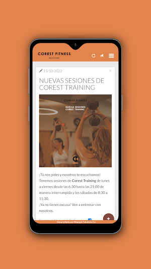 Corest Fitness Screenshot 2
