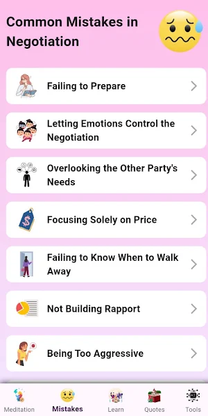 Mastering Negotiation Skills Screenshot 2