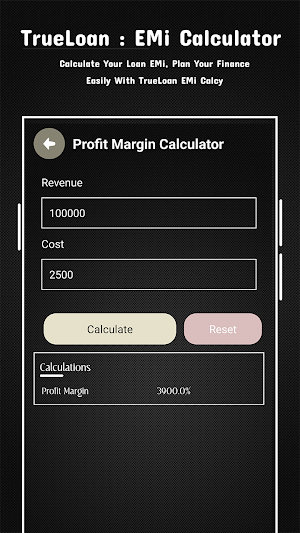 TrueEMI Calculator Screenshot 3