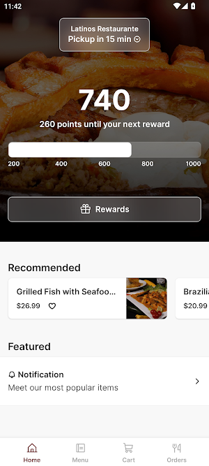 Latinos Restaurante Screenshot 0