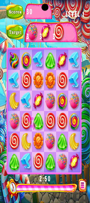 Candy Puzzle Grid Screenshot 2