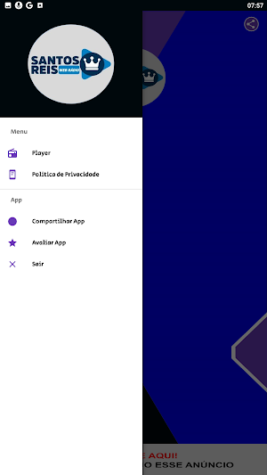 Web Rádio Santos Reis Screenshot 1