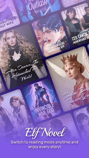 ElfNovel - Fiction & Books Screenshot 0