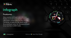 Infograph - Watch Face Screenshot 0