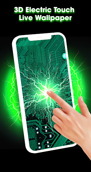 3D Electric Live Wallpaper Screenshot 2