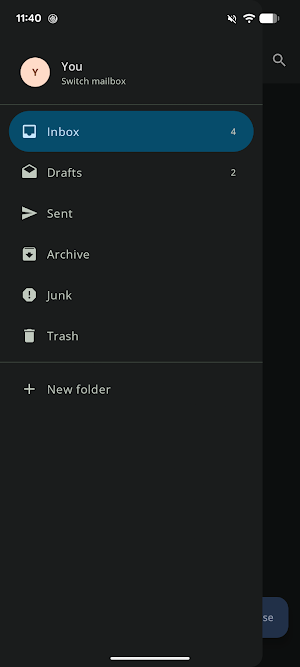 Agentic Inbox Screenshot 1