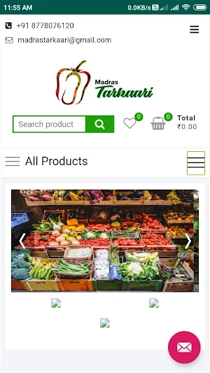 madras Tarkaari - Online Shopp Screenshot 2