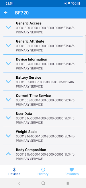 BLE Device Scanner (Scan, Find, Log, Pair) Screenshot 3