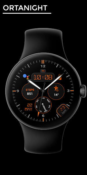 Ortanight - watch face Screenshot 0