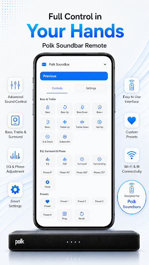 Polk Soundbar Remote Screenshot 1