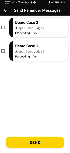Lawyer's Diary Screenshot 3
