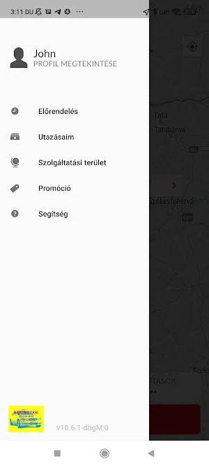 Bakony taxi Veszprém Screenshot 3