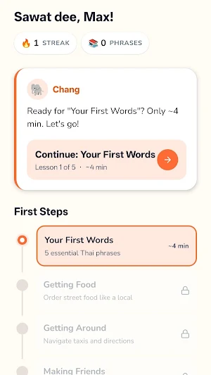 SanukDee: Speak Thai with AI Screenshot 1