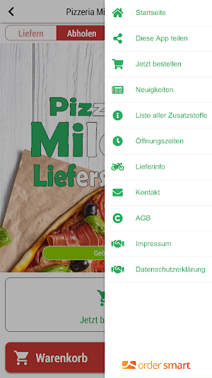 Pizzeria Milano Screenshot 2