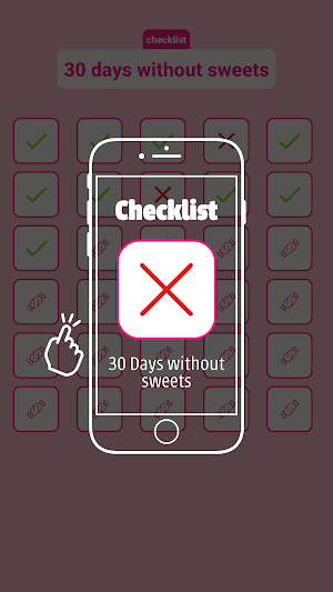 30 days without sweets Screenshot 2