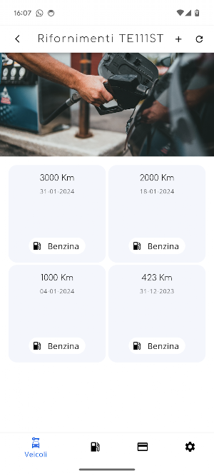 Rossi Mora Viaggi Fuel Screenshot 2