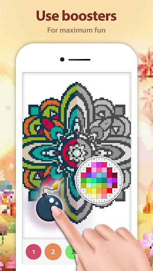 Mandala Color by Number: Coloring Book for Adults Screenshot 3